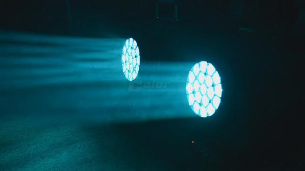 Black LED Wash Moving Head Wall Wash Low Noise Cooling System 50000 Hours Life