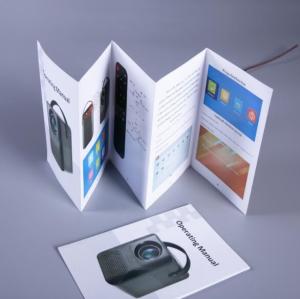 Wholesale Folding Multi Page Brochure Custom Logo Fancy Printed Coated Paper from china suppliers