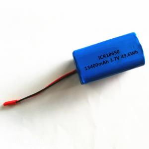 Wholesale Lithium ion 18650 battery 13400mAh 3.7V rechargeable battery pack from china suppliers