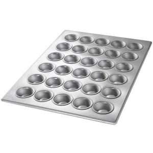 China Silver Fluted Aluminium Baking Tray In Microwave Foodservice NSF 26200 Alloy Mini Bundt Cake Pans on sale