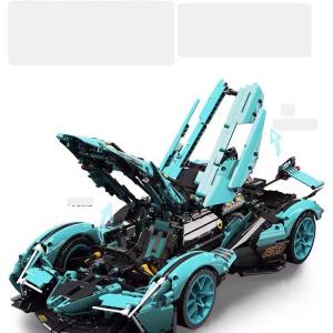 Wholesale High Difficulty Moc Assembly Building Blocks Car Toys LEGO Concept Sports Car Model from china suppliers