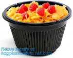 Pp Round disposable cheap high quality plastic bowl with lid,disposable package