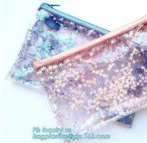 Wholesale Cosmetic Zip Bag / Make Up / Toiletry / Washbag, Polyester Make Up Wash Bag Travel Cosmetic Bag with Two Sliders Zipper from china suppliers