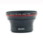 High Resolution 0.43X Wide Angle Camera Lens 85mm X 34 Mm External Light Size