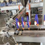 Plastic Soft PVC Pipe Making Machine Garden Fiber Braided Reinforced Extrusion