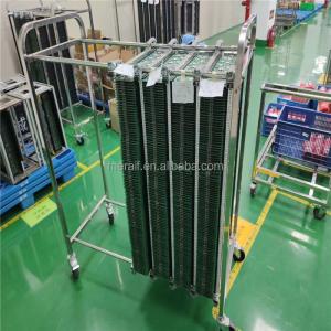 Wholesale esd pcb plates PCB storage magazine rack cart trolley from china suppliers