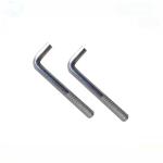 Stainless Steel Eyelet Foundation Bolt L 7 J Type Anchor Bolt With Nuts M10