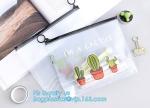 Polyester Pencil Bag for custom rubber logo, polyester fabric pencil bag,