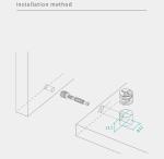 High Strength Furniture Cam Fittings Adjustable Hardware Bed Frame Attachment