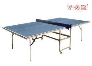 Wholesale Professional Table Tennis Table With Wheels , 12mm Thickness Standard Ping Pong Table from china suppliers