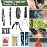 Survival First Aid Kit, Molle Medical Pouch Outdoor Emergency Survival Gear And