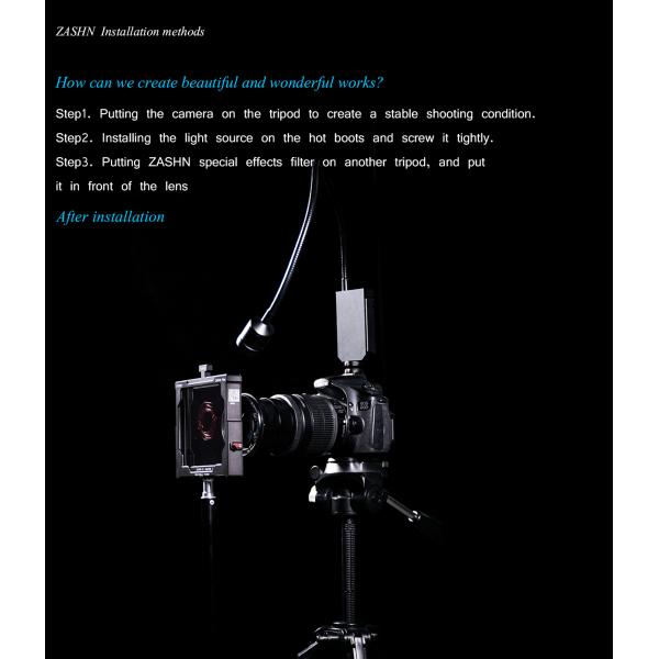 ZASHN Filter Special Effects for Portrait Photography Filter 77mm with Aluminum Alloy Frame