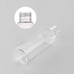 110ML Special Shaped Cosmetic Bottles Plastic With Oil Pump For Hair Oil