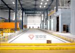 Floor Trolley for Vehicle Transport Industry Paint Booth Electric Moving for