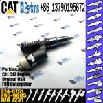 New Diesel Engine Parts fuel injector 374-0751 20R-2285 For Caterpillar Track