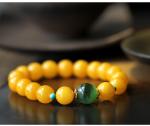 Natural Amber European Bracelet Design Yellow Amber Bracelet Amber With