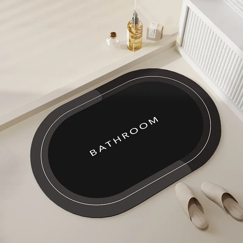 Stain Resistant Quick Drying Soft Comfy Bath Bathroom Rug Mat 40*60cm/50*80cm/60*90cm