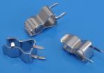 Auto Glass Ceramic Fuse Clip Holder 5x20mm With 0.4mm Coating Thickness