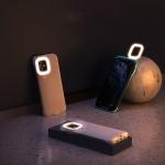 BiDa Shockproof Phone Cases Selfie LED Ring Light Portable Flash Cover For