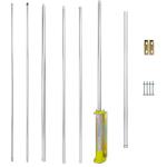 6200mm Length 27mhz Telescopic Pole Fishing CB Antenna with Advanced Fiberglass