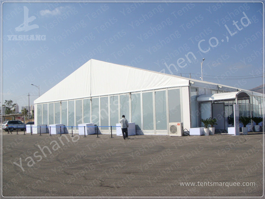 Clear Span No Center Large Canopy Tent Gable Pole Aluminum Alloy Frame