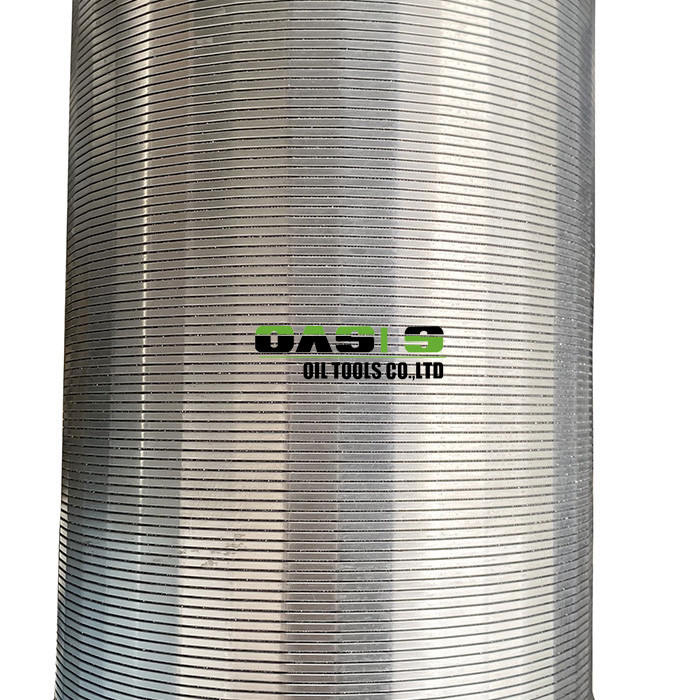 V-Shaped Profile Gravel Pack Screen for High-Performance Sand Filtration AISI 316L Material