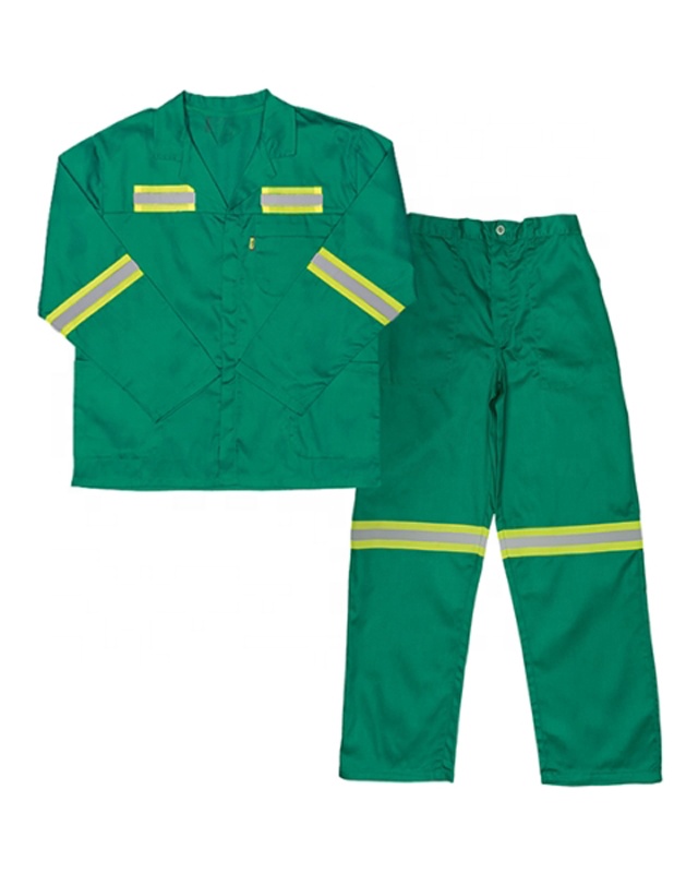 Customized Overalls High Visibility Labor Overall Uniform Pants With Reflective Strips