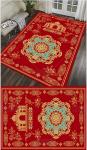 Islamic Ramadan Thick Praying Rug 450g for Living Room Home and Muslim Prayer