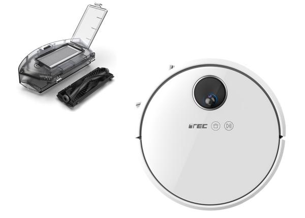 Auto Recharging Google Home Compatible Vacuum , Intelligent Sweep Robot For Pet