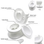 Eco Friendly Blue Pink White Print Kids Potty Toilet Trainer with Customized