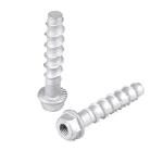 SUS410/SUS410 SUS304/10B21/1022 Hexagonal Flange Bolt Anchor Rod Thread Bolt M10