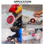 4.5 Inch Multipurpose Wet Dry Diamond Cutting Disc Reinforced Circular Diamond