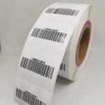 Garments Rfid Self Adhesive Barcode Labels Bar Code Sticker