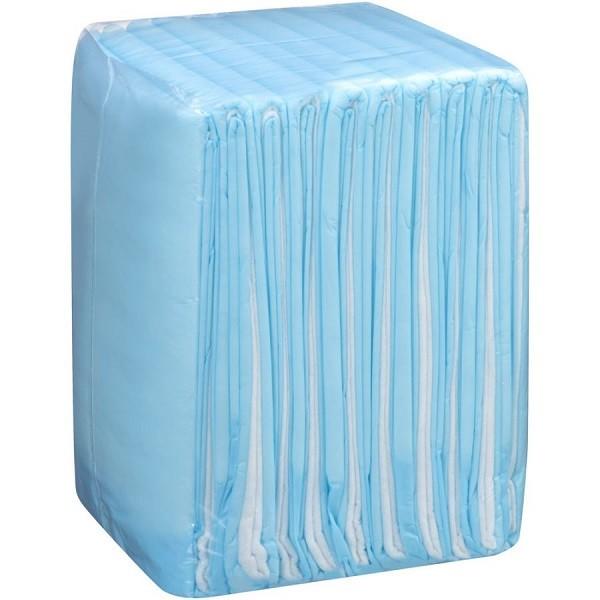 Custom size waterproof hospital underpad patient nonwoven pad in blue, ISO CE