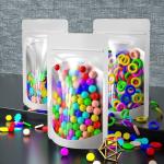Daily Life Party Smell Proof Packaging Foil Pouch With Clear Window Food Storage