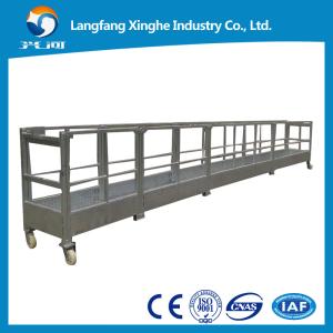 Wholesale Window cleaning lift cradle , electric scaffolding , swing stage platform from china suppliers