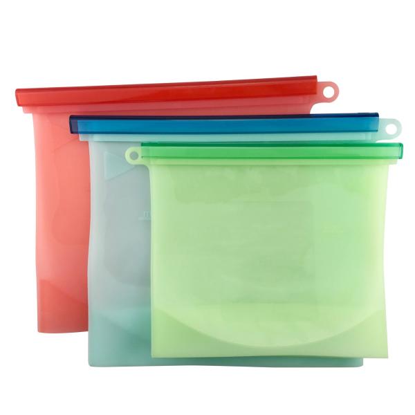 Bulk Reusable Silicone Sous Vide Large Leak-proof Airtight Preservation