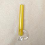 Multiple Colors Glass Hand Pipe For Tobacco Pocket Size 3.9 Inch