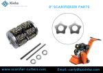 Heat Treatment Concrete Scarifier Von Arx FR200 8 Point Carbide Scarifier Flails
