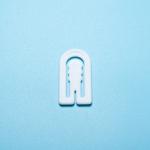 33mm Transparent U Shaped Plastic Clips For Garment Fastener