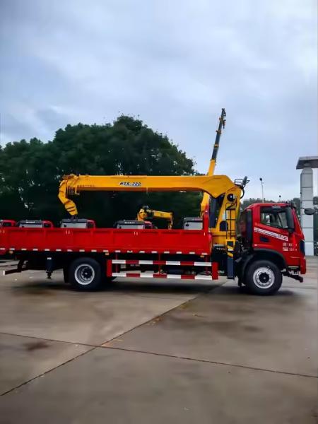 Customize Iron Crane Lifting Height 9.9m Hydraulic Turnover Dongfeng Dolica