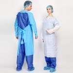 Operating Room Disposable Ppe Gowns Sterile PE Coated Ultrasonic Sewing