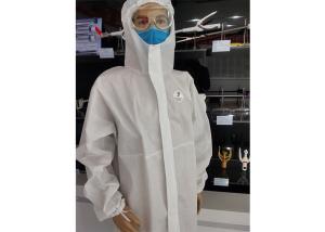 Wholesale 68gsm SMS Disposable Isolation Gown PPE Personal Protective Equipment from china suppliers