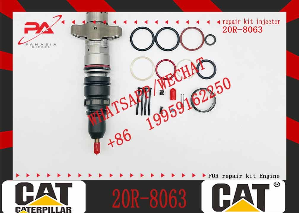 20R-8063 387-9434 267-9715 Dozer D6R Excavator 330D Diesel Fuel Injectors for Sale for cat C9 Engine Replacement Parts