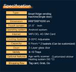 WMZLD Snacks And Drinks Vending Machine Suitable For Office, Factory, Shopping