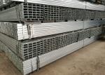 Easy Installation Galvanized Steel Square Tubing 25mm ~ 180mm Optional