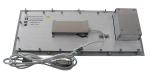 Vandal Resistant Rugged Industrial Keyboard With Trackball Top Panel