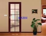 Thermal Break Aluminum Interior Doors With Glass 1.8mm Aluminum Profile