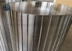 Wholesale Johnson 0.5mm Slot Vee Wire Screen Drum Stainless Steel 316l from china suppliers