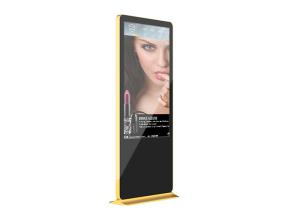 Wholesale 3G Network 65 Inch Indoor Digital Signage Floor Stand High Definition Long Life from china suppliers